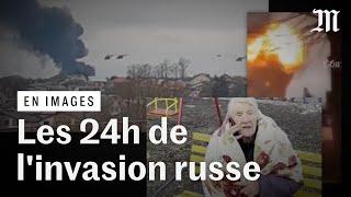 Guerre en Ukraine  le résumé de la première journée dinvasion par la Russie