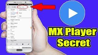 MX Player Secret Settings  Most Important Hidden Features  MX Player Best Settings