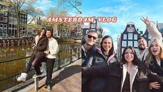 Dostlarla 3 gün Amsterdam Vlogu sabah akşam patates Dam Squarede kavga ve dahası