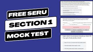 TFL SERU Section 1 - Free Mock Test - London PHV Driver Licensing