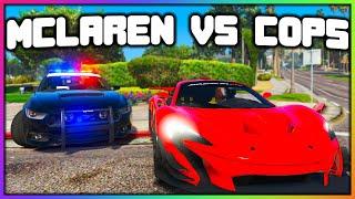 GTA 5 Roleplay - McLAREN VS COPS STOLE MY CAR  RedlineRP