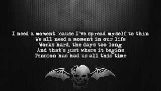 Avenged Sevenfold - Tension Lyrics on screen Full HD