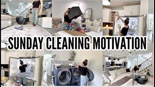 SUNDAY CLEANING MOTIVATION  SUNDAY RESET ROUTINE  SPEED CLEAN WITH ME