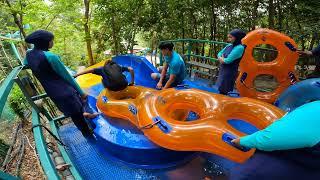 Amazing Worlds Longest Water Slides At Escape Theme Park in Penang Malaysia