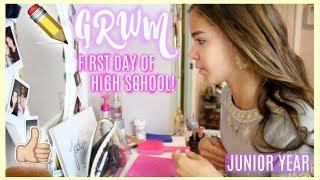 Get Ready With Me First Day of High School Junior Year