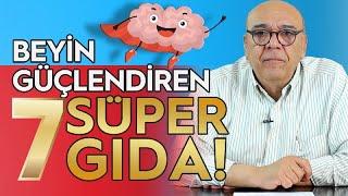 BEYİN GÜÇLENDİREN 7 SÜPER GIDA - Beyin Sağlığı için En Önemli 3 Faktör  5 Dakikada Sağlık