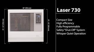 Toyotomi Toyostove Laser 730 15-Second Spot  High-Efficiency Heating