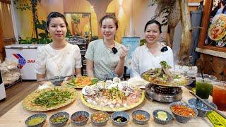 Hội ngộ chị Sương và Bé Hân Vlog cùng ăn các món đặc sản Thái Lan của cô chủ người Lào  SHVLOG #626