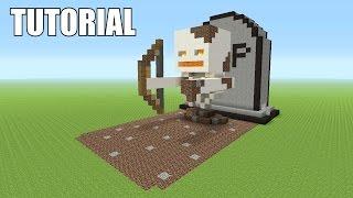 Minecraft Tutorial How To Make A SKELETON RISING FROM THE DEAD Survival House