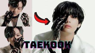 The hidden message behind the black ink TAEKOOK theory