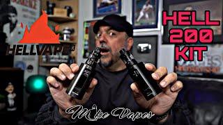 HellVape Hell 200 Mod With TLC Top Coiler Tank