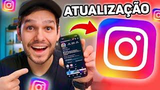 FINALMENTE NOVA ATUALIZAÇÃO do INSTAGRAM 2024 para iPhone e Android