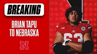 Nebraska Football lands commitment from 3-star OT Brian Tapu out of Utah I Huskers I GBR