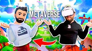 EXPLORING THE METAVERSE IN VR Metaverse Gameplay on Quest 2 - Horizon Worlds