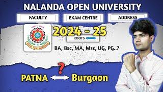 NOU Update  Faculty  Address  Exam Center  Important Update @Kumaar5389  #nalanda #nou