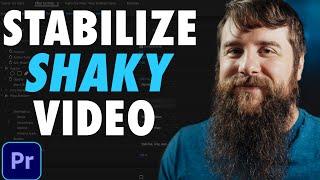 Warp Stabilizer EXPLAINED - Fix Shaky Video in Premiere Pro