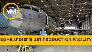 Inside Bombardier’s jet production facility  Your Morning