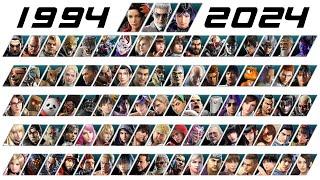 All Playable Tekken Characters from Tekken 1 to Tekken 8 1994  2024