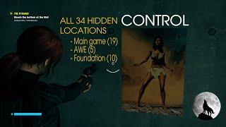 Control - Secrets - 34 Hidden Locations with Ability Points