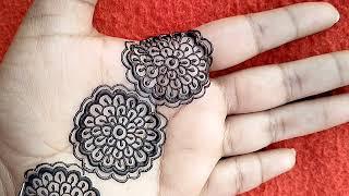 New Front Hand Mehndi DesignSimple Mehndi DesignFlower Mehndi Design #mehndi#mehndidesign#viral