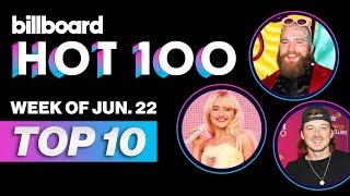Billboard Hot 100 Top 10 Countdown For June 22 2024  Billboard News