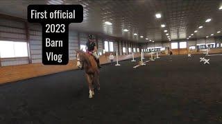 First Official  2023 Barn Vlog