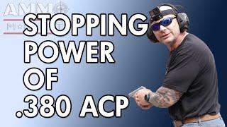 Stopping Power of .380 ACP