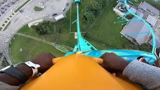 Canadas FASTEST Roller Coaster THE LEVIATHAN Would You Ride it? POV