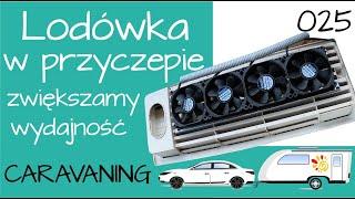 025 Jak usprawnić lodówkę na gaz w przyczepie kempingowej i kamperze dodajemy WENTYLATORY do lodówki