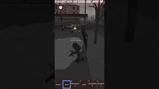OPPS pulled up just to eat the grass️ #roblox #bronx #hood #shorts #gun