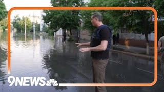 Ukraine Dam collapse forces evacuations in Kherson