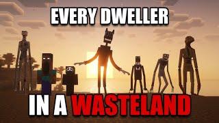 I added EVERY Dweller to a Wasteland in Minecraft Surviving All Dwellers in Minecraft