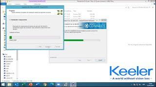 Instalacion del software Connect para Computadores Personales – A-scan B-scan y UBM