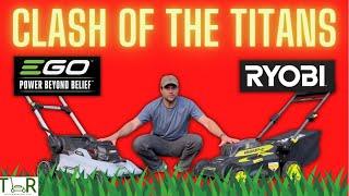 EGO 56V vs RYOBI 40V Best Electric Mower Battle