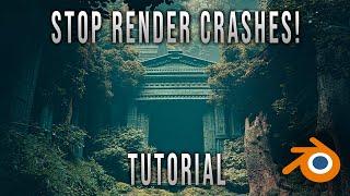 Blender Freezes when Rendering? Try This  Command Line Rendering Tutorial