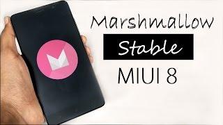 Redmi Note 3 Marshmallow Update Install & Root Official MIUI 8 Global Stable ROM MIUI 8 Marshmallow