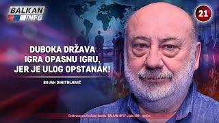 INTERVJU Bojan Dimitrijević - Duboka država igra opasnu igru jer je ulog opstanak 11.7.2024