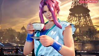 Lili Tekken 8 cosplays as Manon from street fighter 6  Tekken 8 customisation ideas for Lili