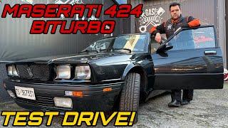 Maserati 424 si sentono i suoi 245cv? scopriamolo