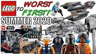 LEGO Worst To First  Every LEGO Star Wars Summer 2020 Set