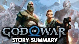 God of War 2018 - Story Summary - What You Need to Know to Play God of War Ragnarök