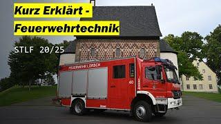 Unser FLAGGSCHIFF STLF 2025 Kurz Erklärt - Feuerwehrtechnik Jugendfeuerwehr Lorsch