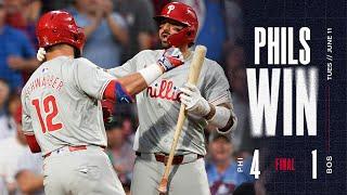 Phillies vs. Red Sox Game Highlights 61124  MLB Highlights