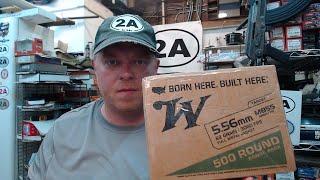 Banned? - M855 5.56 Green Tip Ammo From Lake City - Winchester