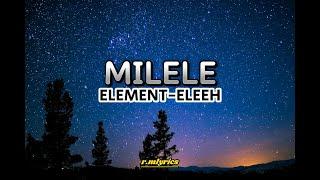 ELEMENT _ MILELE LYRIC video lyric