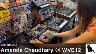 Amanda Chaudhary at Wonder Valley Experimental 12 electronic music and jazz performance