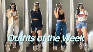 OUTFITS OF THE WEEK - a week of casual summer outfits  Colleen Ho