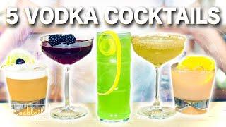 5 Amazing VODKA Cocktails  Cocktail Recipes