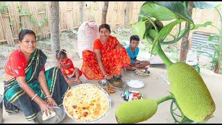 গাছের কচি এঁচোড়ের নতুন স্বাদের সেরা পরোটা  Raw Jackfruit Paratha Recipe  Village Recipe