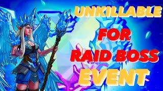 Gems of War Amazing UNKILLABLE Immortal for Raid Boss Event #crisppurpose #gemsofwar